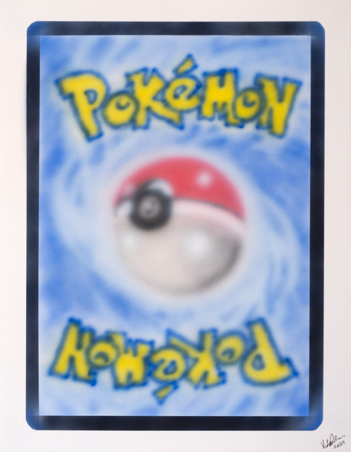 Pokemon card back