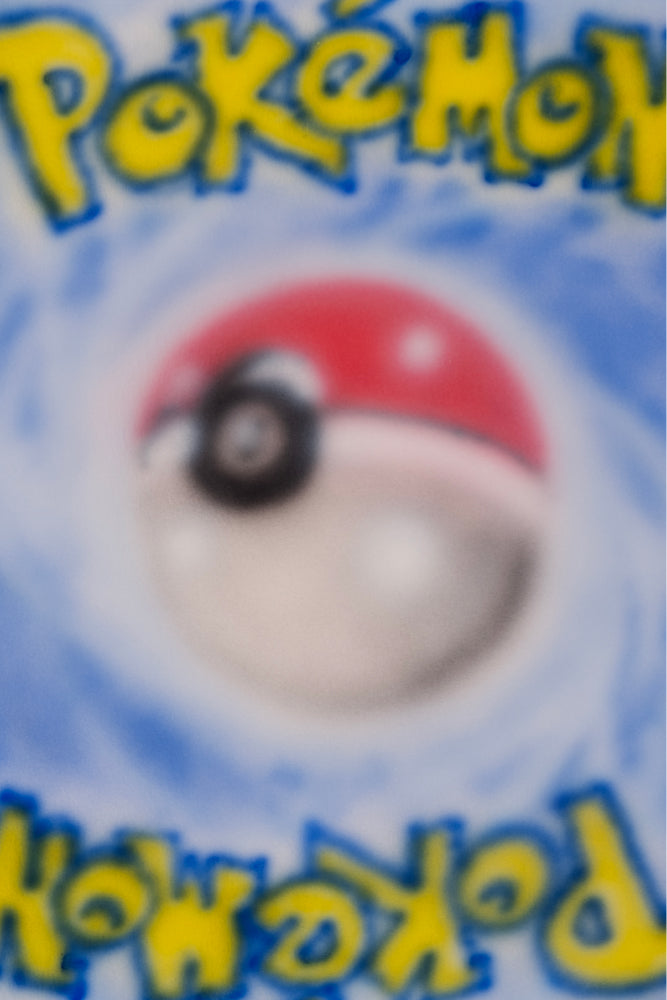 Pokemon card back