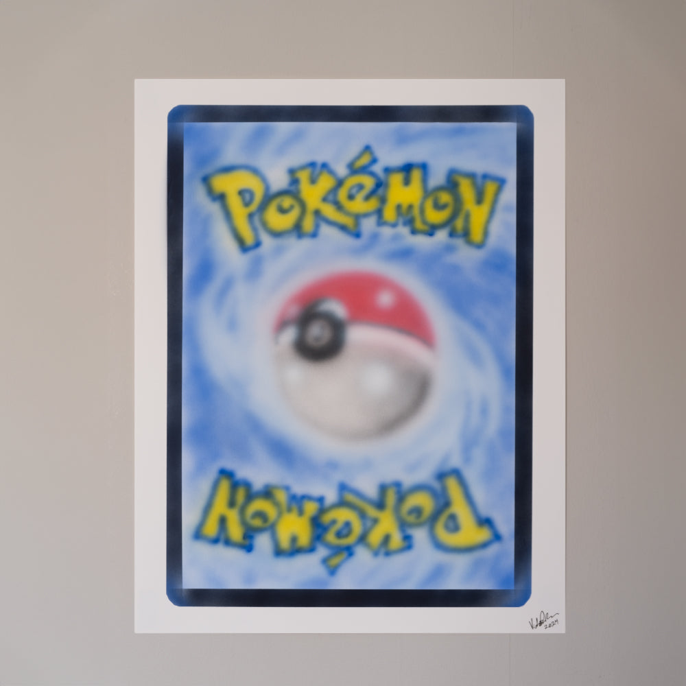 Pokemon card back